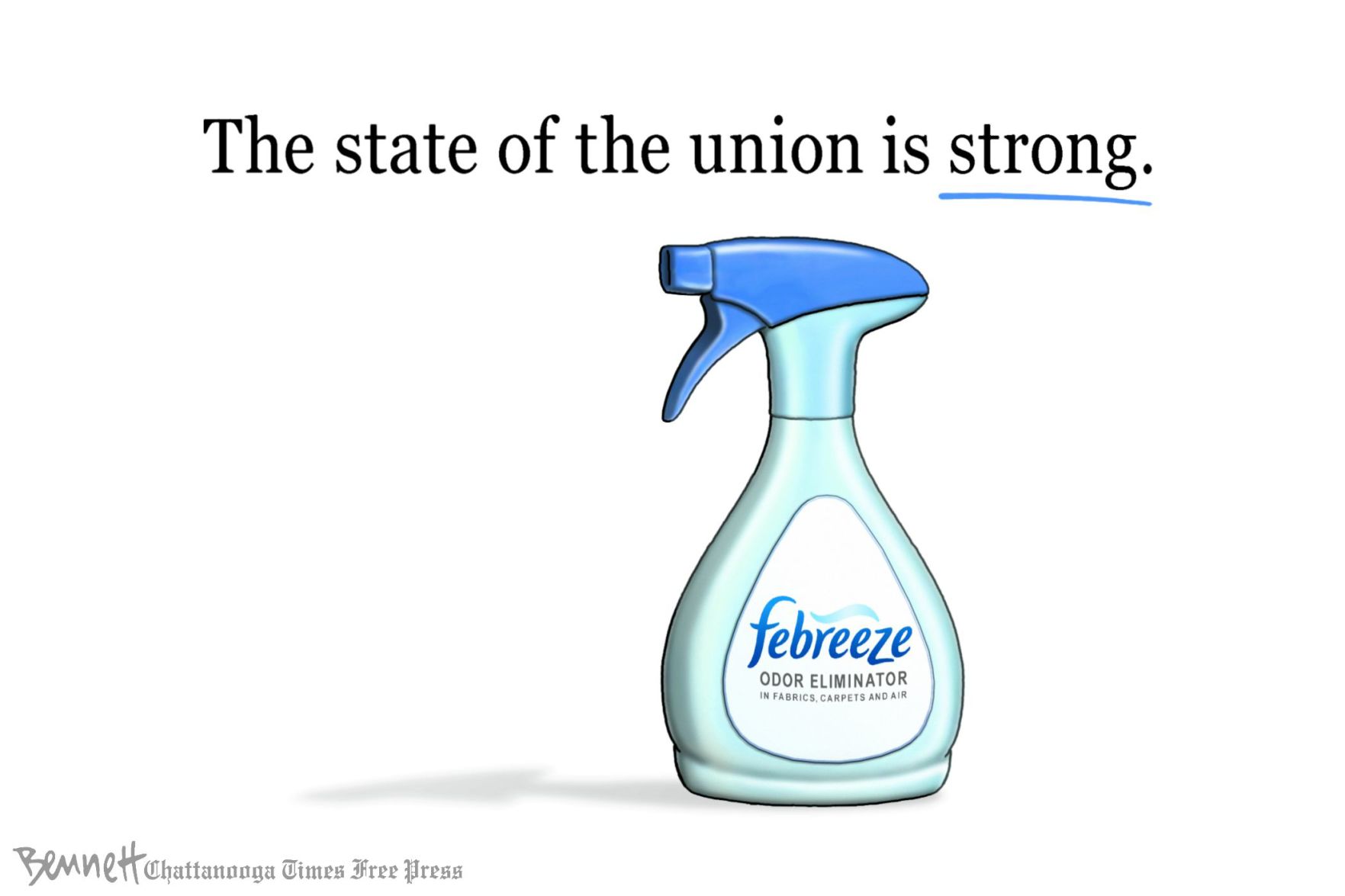Clay Bennett editorial cartoon